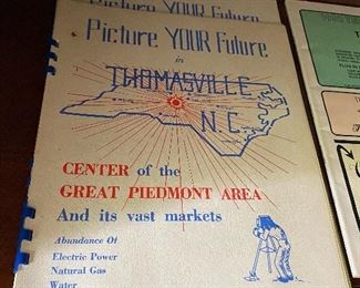 Old Thomasville , N.C. Informational Booklets