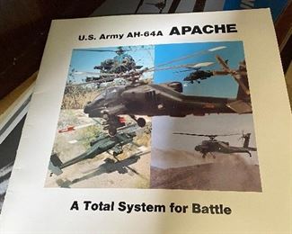 U.S. Army Apache Helicopter Promotional Booklets