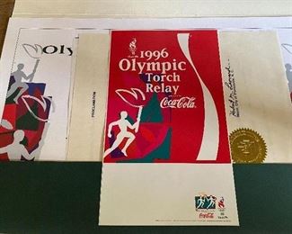 1996 Olympic Packet