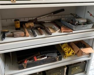 Assorted Tools/ Ammunition Boxes
