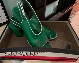 Vintage Sandler of Boston Ladies Shoes/Box
