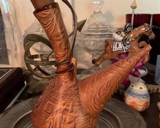 Leather Decorated Decanter