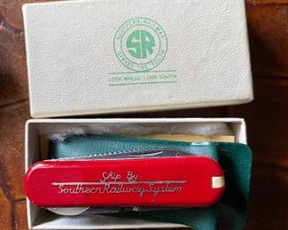 Small Southern Railway Victorinox Knife Unused in Box