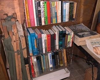 Books/Military Cot