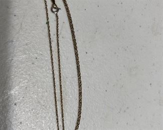 Small 14K Gold Chain
