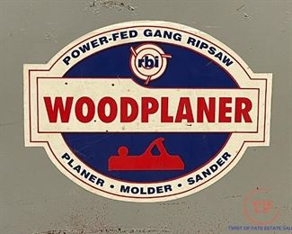 RBI Industries Wood Planer