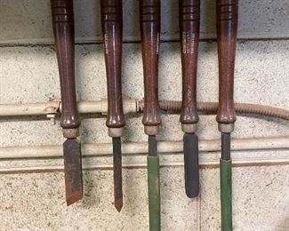 Craftsman Wood Lathe Tools / Chisels