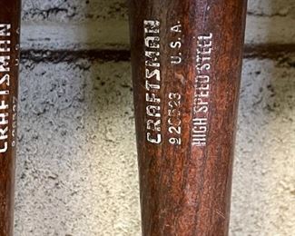 Craftsman Wood Lathe Tools / Chisels