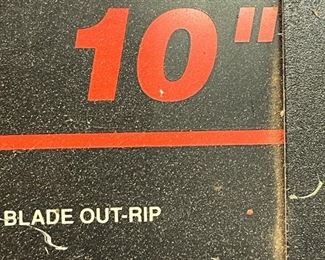 Craftsman 10" Radial Arm Saw