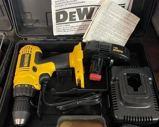DeWalt Cordless Drill and Jig Saw