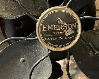 Vintage Emerson Oscillating Desk / Table Fan