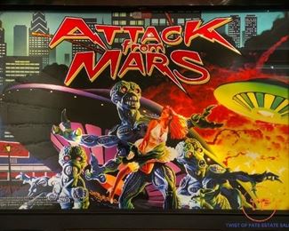 ATTACK FROM MARS Pinball Machine by Bally - EXCELLENT Condition