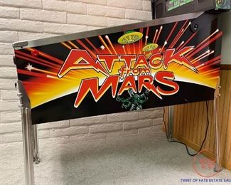 ATTACK FROM MARS Pinball Machine by Bally - EXCELLENT Condition