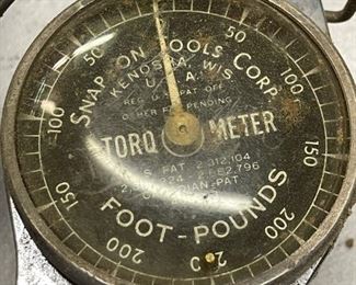 Vintage SNAP-ON Torque Meter / Wrench