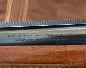 1957 BROWNING SUPERPOSED Over/Under 12 Gauge Shotgun - Made in BELGIUM