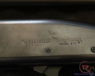 REMINGTON Wingmaster 870 12 Gauge Shotgun