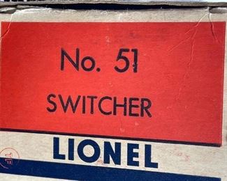 LIONEL Trains No 51 Switcher Navy Yard New York