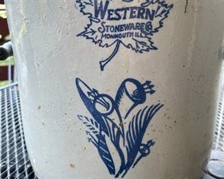 Vintage Western Stoneware #5 Crocks