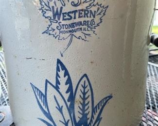 Vintage Western Stoneware #5 Crocks
