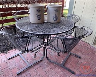 Wrought Iron Patio Set