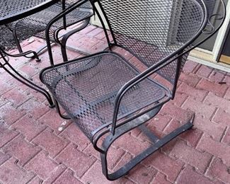 Wrought Iron Patio Set
