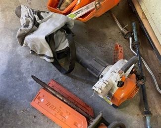 STIHL Chainsaws and Blower