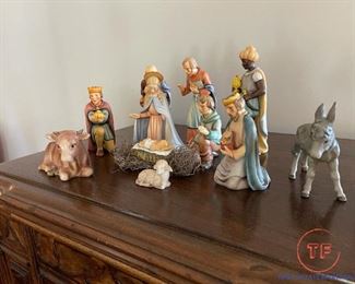 Vintage GOEBEL Nativity Scene Set