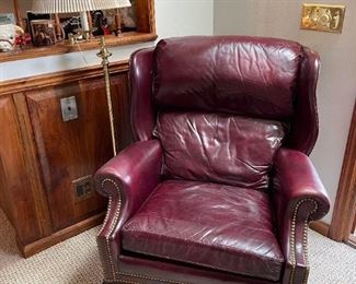 Hancock & Moore Leather Sitting Chair