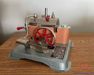 Vintage Jensen Manufacturing Co. Dry Fuel Fired Steam Engine Style #60