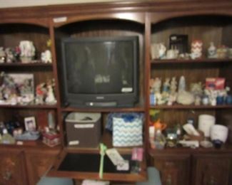 3-Section Bookcase/Desk