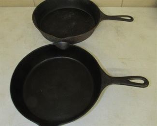 Cast Iron Wagner Ware Skillets