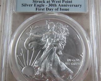 PCGS  2016-W Silver Eagle
