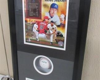 Randy Johnson Autographed Baseball - Certified