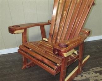 Cedar Rocking Chair