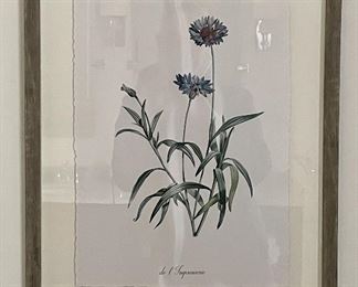 Item 11: De L'imprimerie Botanical Print - 16" x 20": $65 ea