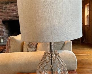 Item 39: (2) Nautical Accent Table Lamps - 27": $38 each