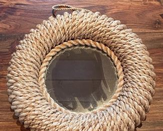 Item 50: Rope Mirror Tray - 16" x 3": $24