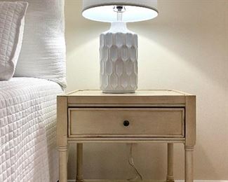 Item 65: Matching Nightstands, one drawer - 22"l x 18"w x 26"h: $240 for both