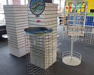 (4) Retail Display Stands