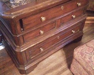 Marble top 3 large drawer high end