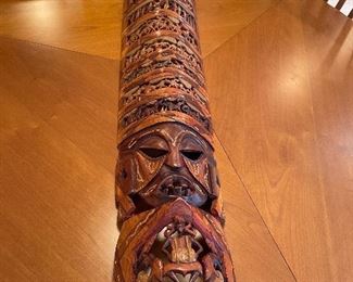 Carved African high-end tourist piece...