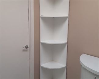 4 tier corner shelf $20