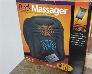 Portable back massager $7 includes Heat and massage