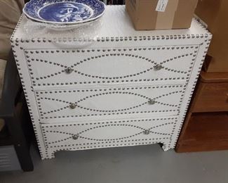 Three drawer dresser leather laminated pact address $40