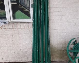 6 foot garden fencing Steel $20 for all