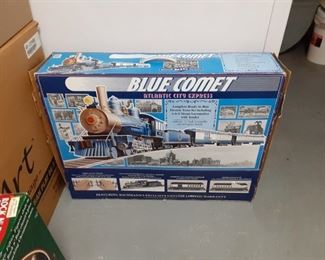 Bachmann Atlantic City Express Blue Comet train set $150