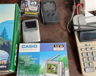Casio handheld portable television $5