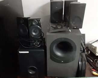 Audio music equipment speakers