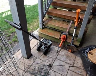 Electric grass hedge trimmers weed wacker