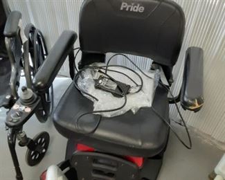 Pride Mobility electric handicap scooter wheelchair $995 firm. Has new batteries. Works great. Available NOW